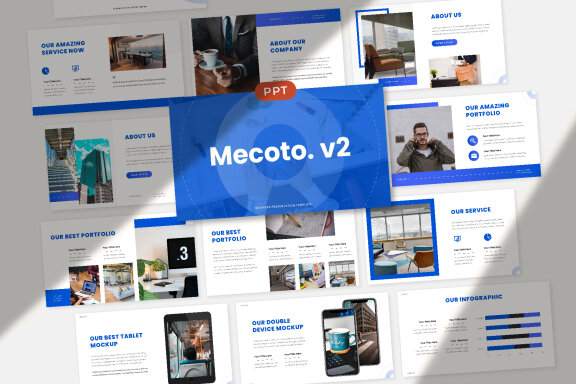 Mecoto v2 Business PowerPoint Presentation Template