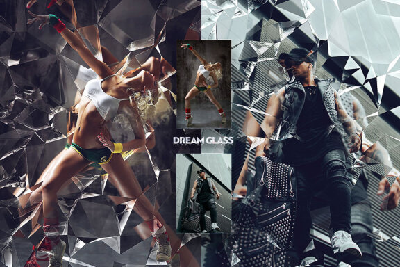 Dream Glass Photoshop Action