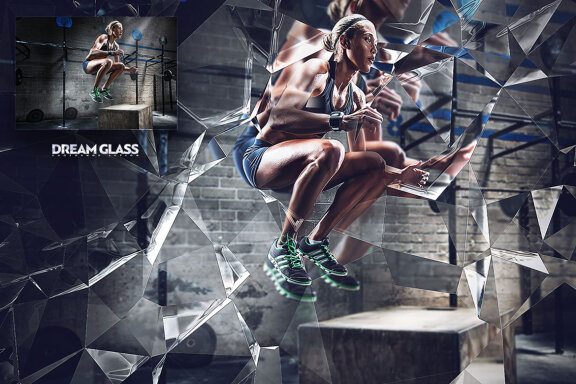 Dream Glass Photoshop Action