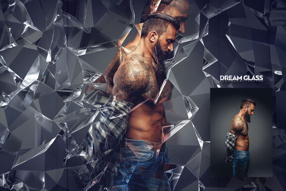 Dream Glass Photoshop Action