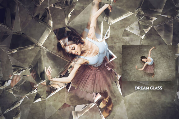 Dream Glass Photoshop Action