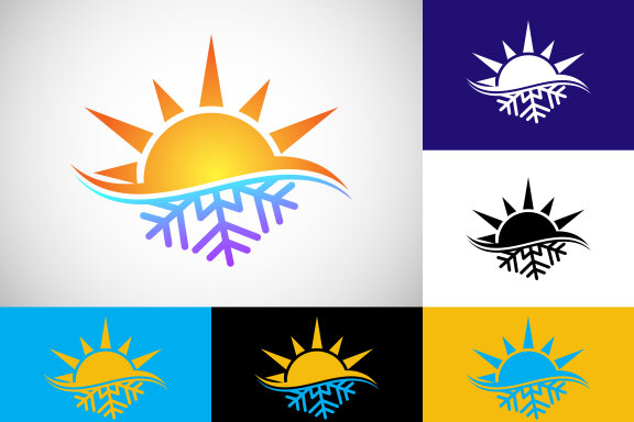 Air conditioner logo