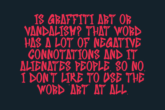 Skys Artdex Graffiti FREE Font