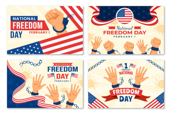 16 National Freedom Day Illustration