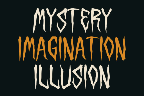 Acholic Horror Display Typeface