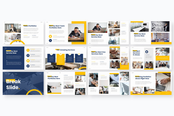 Akses Business Keynote Presentation Template