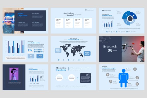 Thesis Defense Technology google slide Template