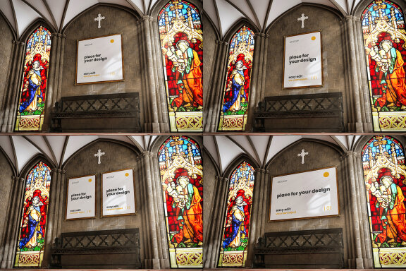 Church Scenes Frame Mockups