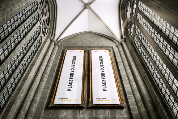 Church Scenes Frame Mockups