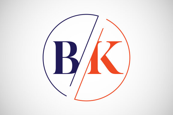 Premium Vector | Bk,kb real estate letter logo vector template