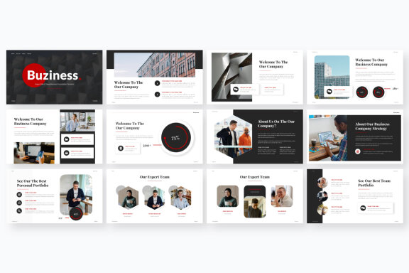 Buziness Business Google Slides Presentation Template