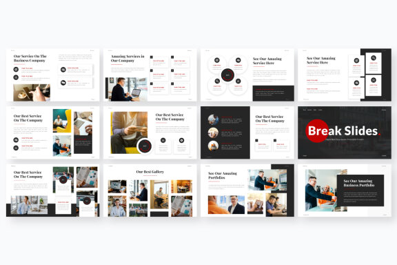 Buziness Business Google Slides Presentation Template