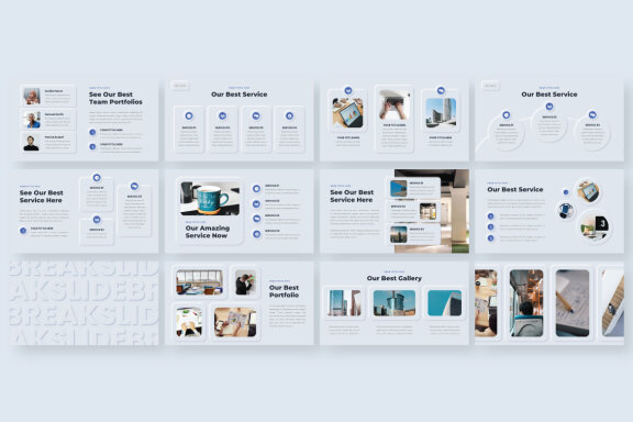 Neuno – Neumorphic Business Google Slides Presentation Template