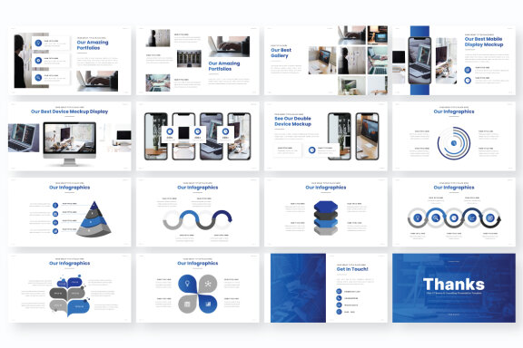 Factory X Business Google Slides Presentation Template