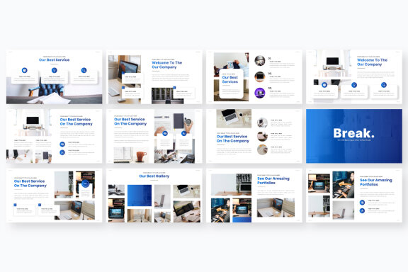 Factory X Business Google Slides Presentation Template