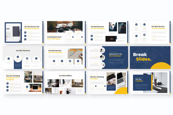 Rockete Business PowerPoint Presentation Template