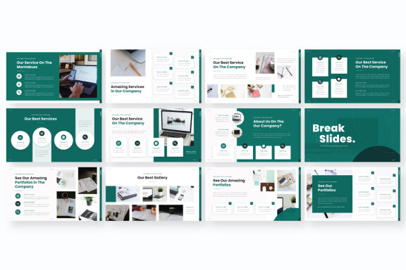 Montabuzz Business PowerPoint Presentation Template