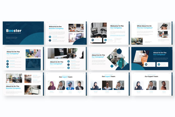 Booster Business PowerPoint Presentation Template