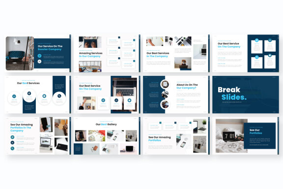 Booster Business PowerPoint Presentation Template