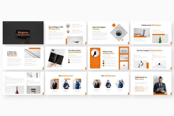 Bageur Business PowerPoint Presentation Template