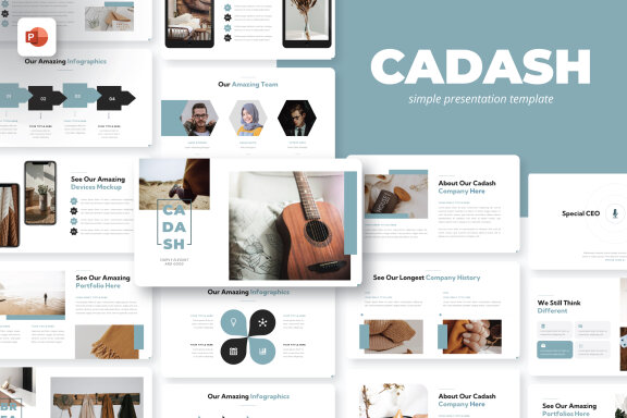 Cadash Business PowerPoint Presentation Template