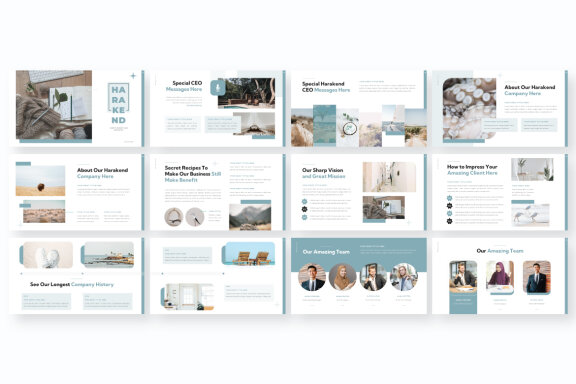 Harakend Business Google Slides Presentation Template