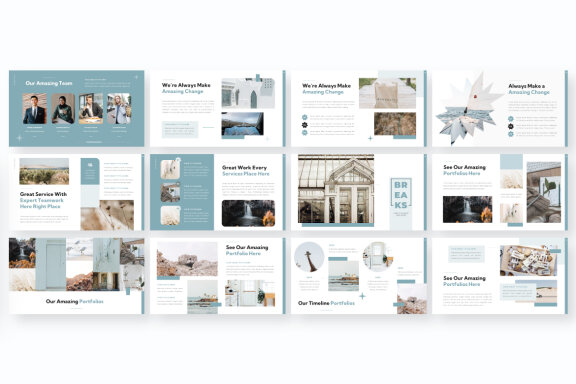 Harakend Business Google Slides Presentation Template