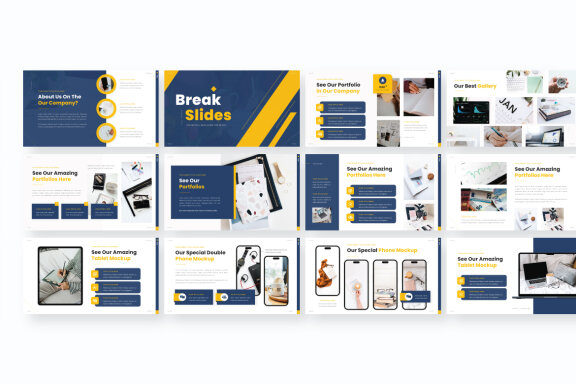 Buzy Business PowerPoint Presentation Template