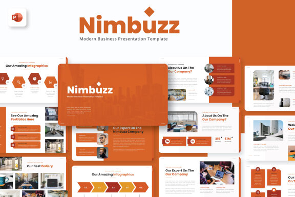 Nimbuzz Business PowerPoint Presentation Template