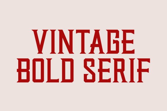 Quarters | Vintage Bold Serif Family