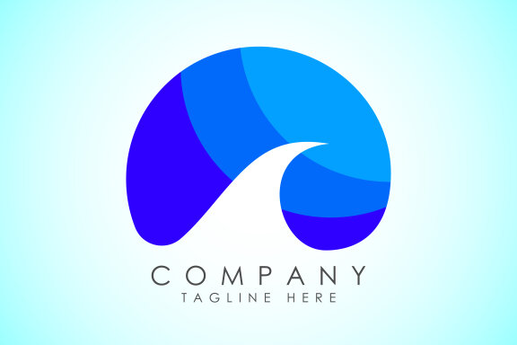 Beach logo design