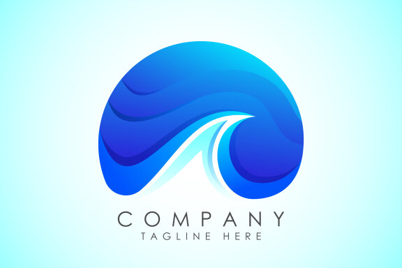 Beach logo design