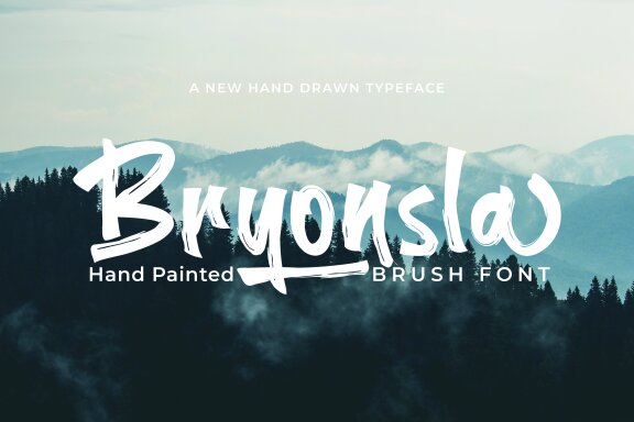 Bryonsla - Hand Painted Brush