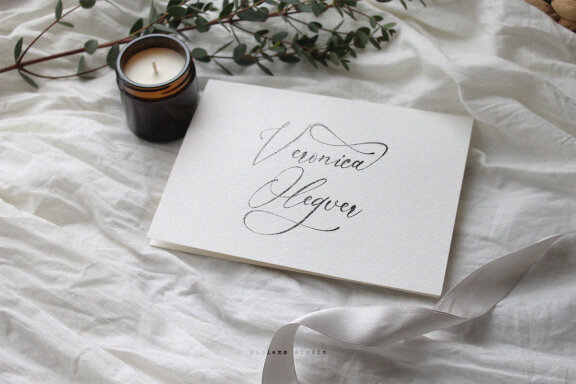 Amsterline - Modern Calligraphy Font