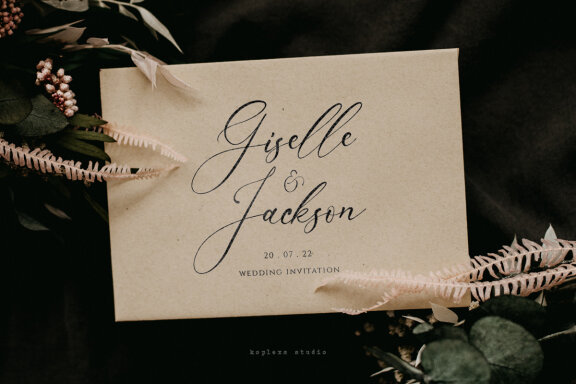 Amsterline - Modern Calligraphy Font