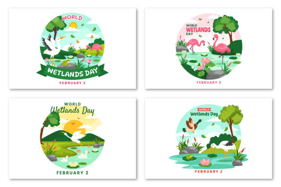 12 World Wetlands Day Illustration