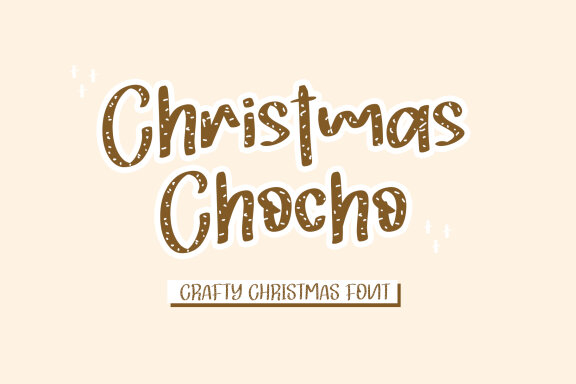 Christmas Choco FREE Font