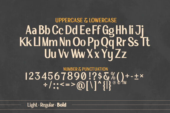Bacute Display Sans Typeface