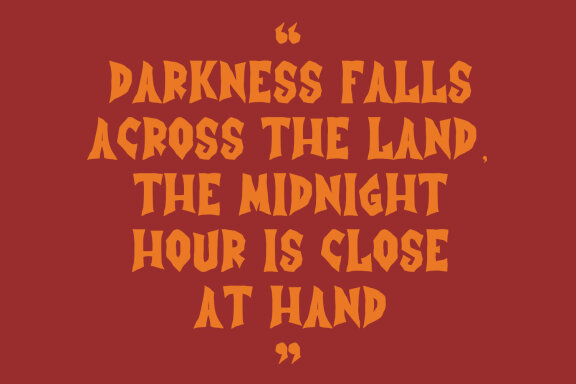 Muizhell Horror Display Font
