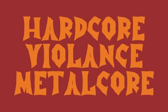 Muizhell Horror Display Font
