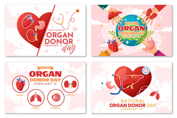 12 National Organ Donor Day Illustration
