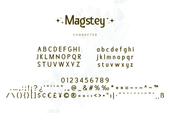 Magstey - Modern Stylish Sans Serif