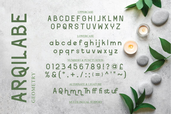 Arqilabe - Geometry Modern Sans