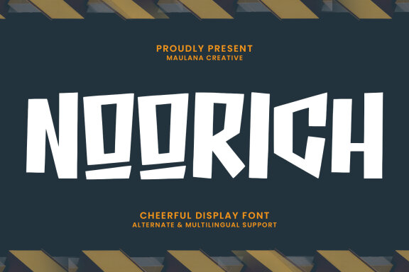 Noorich Cheerful Display Font