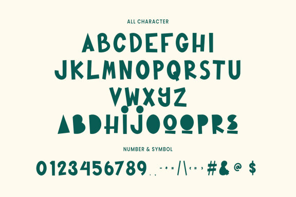 Coolbass Cheerful Display Font