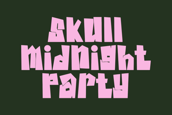 Flemigos Halloween Display Font