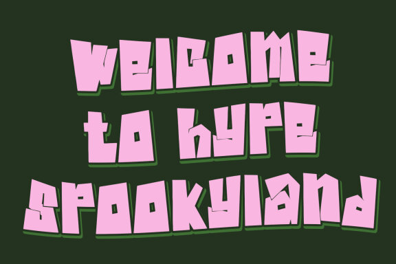 Flemigos Halloween Display Font