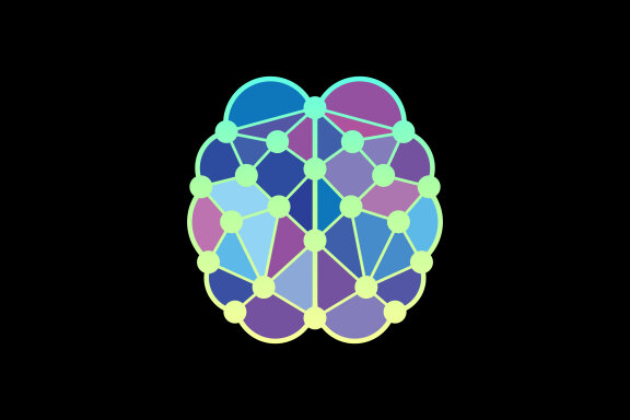Brain logo sign symbol.