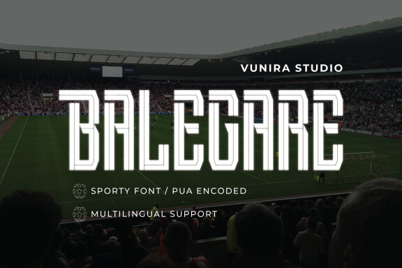 Balegare - Sport Font