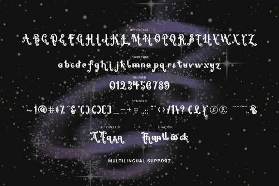 Mallorick - A Decorative Font